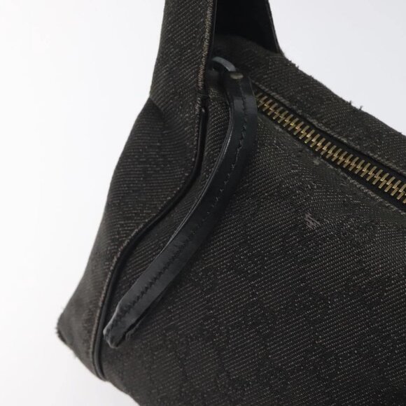 GUCCI GG Canvas Shoulder Bag Black 101333 Auth bs27332 - Picture 10 of 16